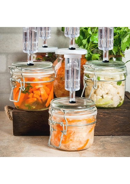 Fermantasyon Için Srıwen Hava Kilitleri, Silikon Grommetli Fermantasyon Hava Kilidi, Muhafaza, Bira Yapımı,, Lahana Turşusu Için (Yurt Dışından) fırsatları