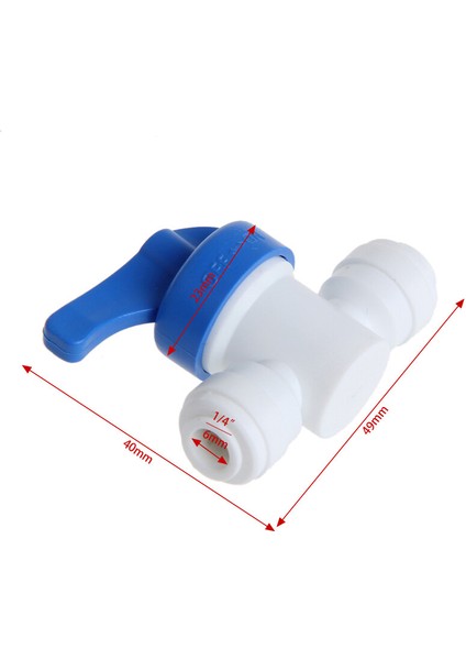 [ayak Izi] Küresel Vana 6mm 1/4 (Yurt Dışından)