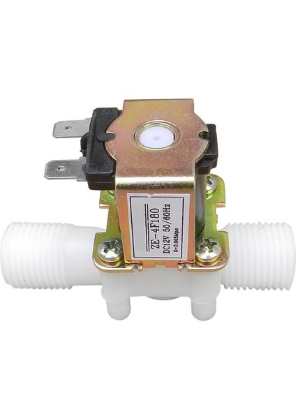 12V 1/2inç N/c Plastik Elektrikli Solenoid Valf Manyetik Su Hava Normalde Kapalı (Yurt Dışından) fiyatları