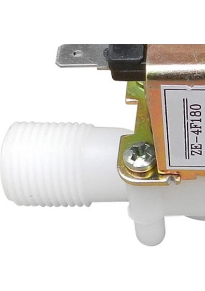12V 1/2inç N/c Plastik Elektrikli Solenoid Valf Manyetik Su Hava Normalde Kapalı (Yurt Dışından) fırsatları