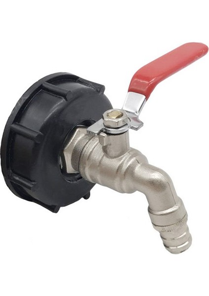 Brfaucet Düzeneği Için Ibc Ton Valfi 2 Inç Ila 1/2 Inç Tank Adaptörü (Yurt Dışından)