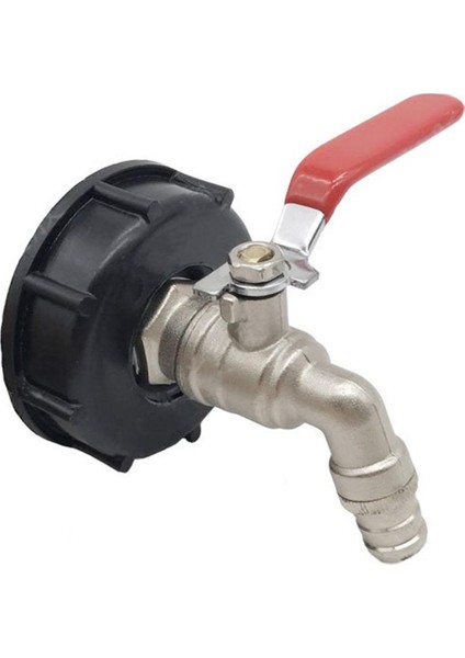 Brfaucet Düzeneği Için Ibc Ton Valfi 2 Inç Ila 1/2 Inç Tank Adaptörü (Yurt Dışından)