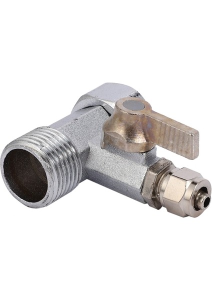 Icqurbt 2x Ro Besleme Suyu Adaptörü 1/2 Inç Ila 1/4 Inç Küresel Vana Musluk Musluk Besleme Ters Osmoz Gümüş (Yurt Dışından)