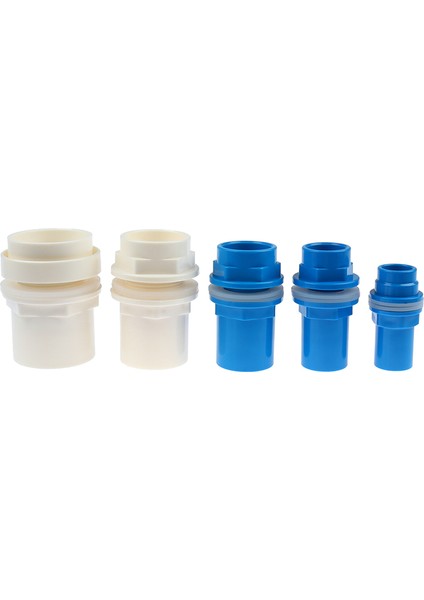 20-50MM Pvc Boru Konnektörü Kalınlaşmak Balık Tankı Drenaj Konektörü Bahçe Drenaj Borusu Jessica (Yurt Dışından) fiyatları