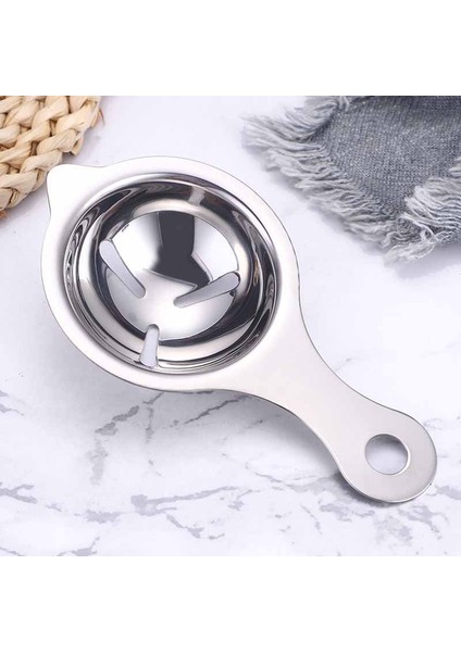 304 Paslanmaz Çelik Yumurta Beyazı Ayırıcı Ev Mutfak Yumurta Ayırıcı Pişirme Gadget'ı (Yurt Dışından)