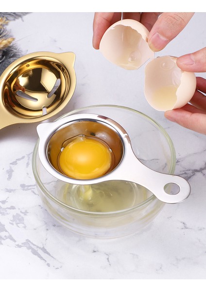 304 Paslanmaz Çelik Yumurta Beyazı Ayırıcı Ev Mutfak Yumurta Ayırıcı Pişirme Gadget'ı (Yurt Dışından) fiyatları