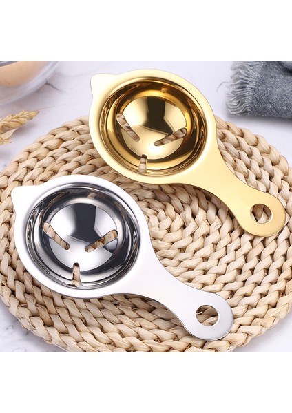 304 Paslanmaz Çelik Yumurta Beyazı Ayırıcı Ev Mutfak Yumurta Ayırıcı Pişirme Gadget'ı (Yurt Dışından) modelleri