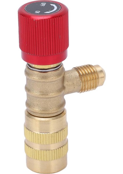 Soğutucu Akışkan Valfı, 4 Katmanlı Sızdırmazlık Sıvısı Emniyet Valfi R22 R410 R134A R404 Için Sızıntı Yok (Yurt Dışından)