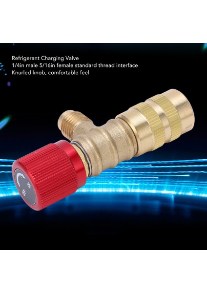 Soğutucu Akışkan Valfı, 4 Katmanlı Sızdırmazlık Sıvısı Emniyet Valfi R22 R410 R134A R404 Için Sızıntı Yok (Yurt Dışından) fırsatları