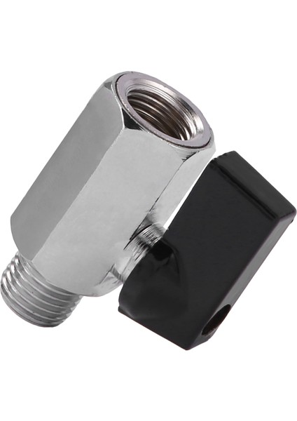 2x Krom Pirinç 1/4 Inç Bsp Küresel Vana Konuları Dokunun Erkek - Dişi Hava Kompresörü Hortumu (Yurt Dışından) modelleri