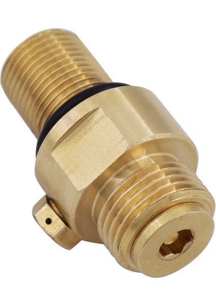 M18X1.5 Co2 Valf Adaptörü Değiştirilebilir Transverter, Soda Makinesi Değiştirilebilir Valf Için Uygun, Sodastream CGA320 Için Kullanılan (Yurt Dışından)