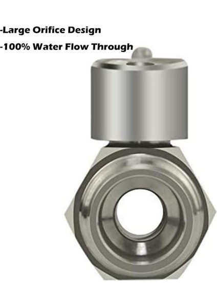 Su Akış Kontrol Vanası Regülatörü-1 * Duş Başlığı Kapatma Vanası-Gümüş (Yurt Dışından)