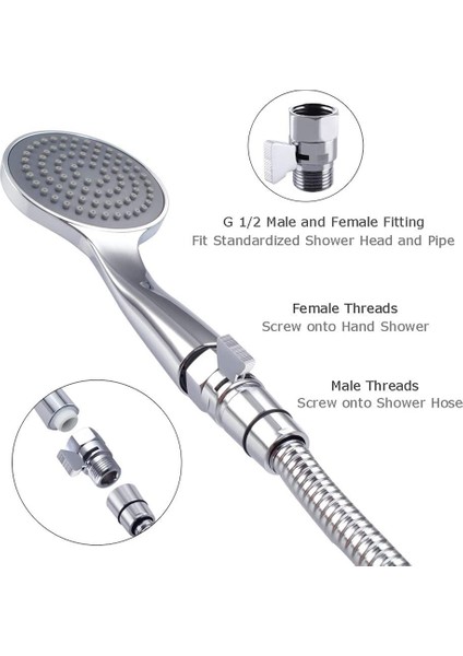 Su Akış Kontrolü Kapatma Vanası, El Duş Başlığı ve Bide Püskürtücü Için Pirinç Ayarlanabilir Su Basınç Regülatörü (Yurt Dışından) modelleri