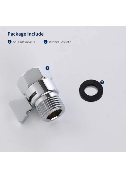 Su Akış Kontrolü Kapatma Vanası, El Duş Başlığı ve Bide Püskürtücü Için Pirinç Ayarlanabilir Su Basınç Regülatörü (Yurt Dışından) fırsatları