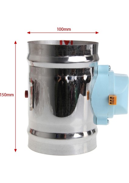 Inç 220V 100MM Paslanmaz Çelik Solenoid Valf Paslanmaz Çelik Hava Valfi Hava Hacmi Kontrol Valfı Elektrikli Hava Valfi Paslanmaz Çelik Valf, Paslanmaz Çelik Valf (Yurt Dışından)