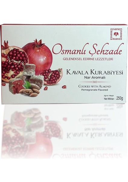 Nar Aromalı Kavala Kurabiyesi 250 gr