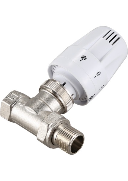 1/2 Inç Pirinç Termostatik Radyatör Vanası Düz Tip DN15 Otomatik Sıcaklık Kontrol Vanası Yerden Isıtma (Yurt Dışından) fırsatları