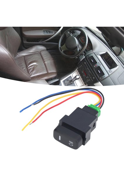 Araba Sis Lambası Anahtarı Sis Işık Anahtarı Abs LED Sis Işık Lambası Kablo Demeti 12 V Araba Modifikasyonu Için Aksesuarlar (Yurt Dışından) indirimleri