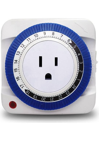 24 Saat Zamanlayıcı Soketi Mekanik Program Zamanlayıcı Anahtar Soketi 230 V Duvar Prizi Koruyucu Enerji Tasarrufu (Abd Tak) (Yurt Dışından) fiyatları