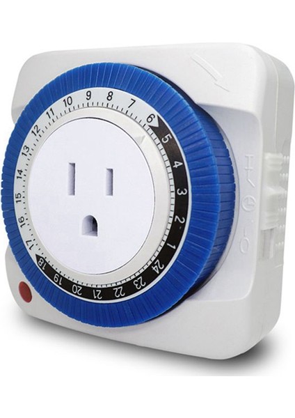 24 Saat Zamanlayıcı Soketi Mekanik Program Zamanlayıcı Anahtar Soketi 230 V Duvar Prizi Koruyucu Enerji Tasarrufu (Abd Tak) (Yurt Dışından) modelleri