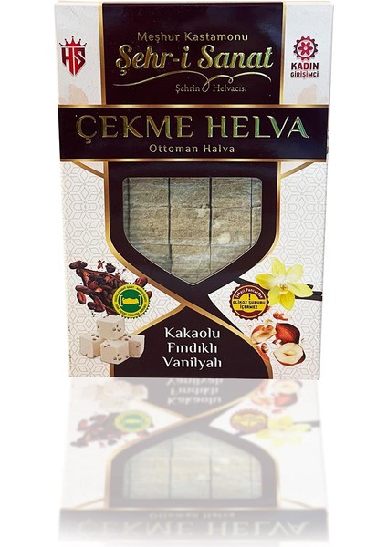 Kakaolu Fındıklı Vanilyalı Çekme Helva (V) 260 gr