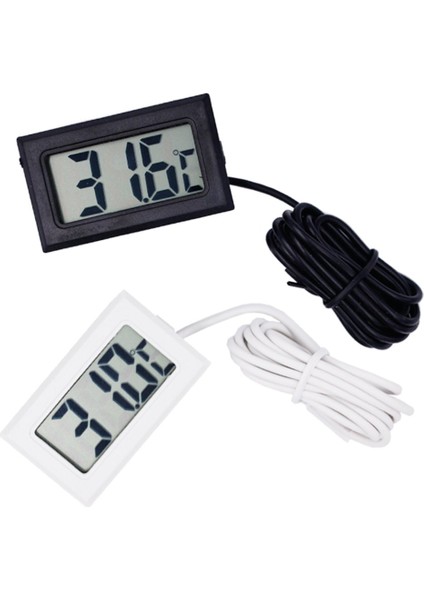 LCD Elektronik Termometre Akvaryum Buzdolabı Su Sıcaklığı Ölçer (Yurt Dışından) modelleri