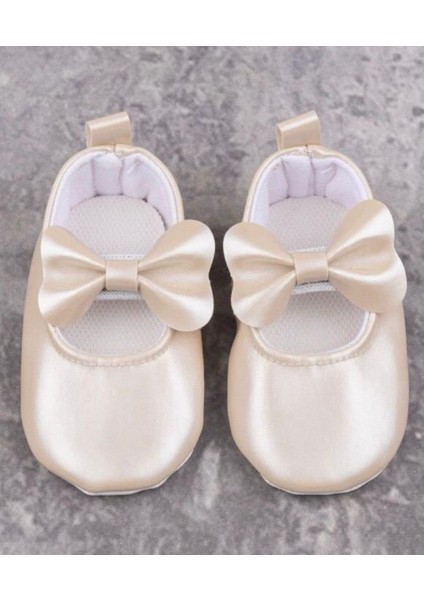 Şık Kız Bebek Babet Ayakkabı
