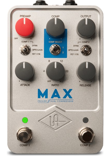 Universal Audio Max Preamp and Dual Compressor Gitar Pedalı