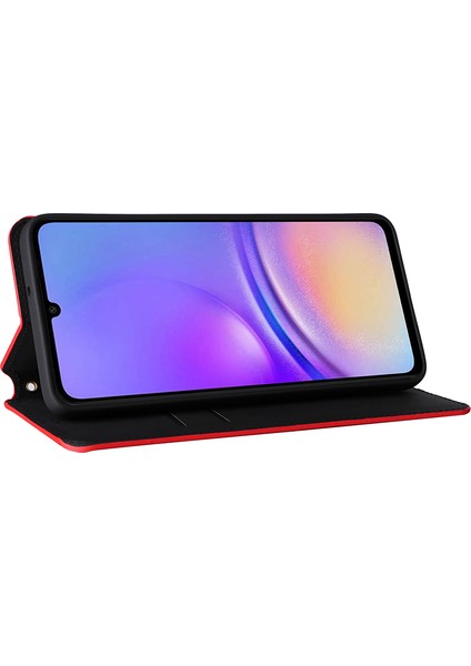 Samsung Galaxy A05 4g Kılıf Manyetik Kapanış Pu Deri Stand Kapağı (Yurt Dışından) modelleri
