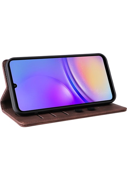 Samsung Galaxy A05 4g Kılıf Görüntüleme Standı Pu Deri Kapağı Emme Bardakları Kapatma (Yurt Dışından)