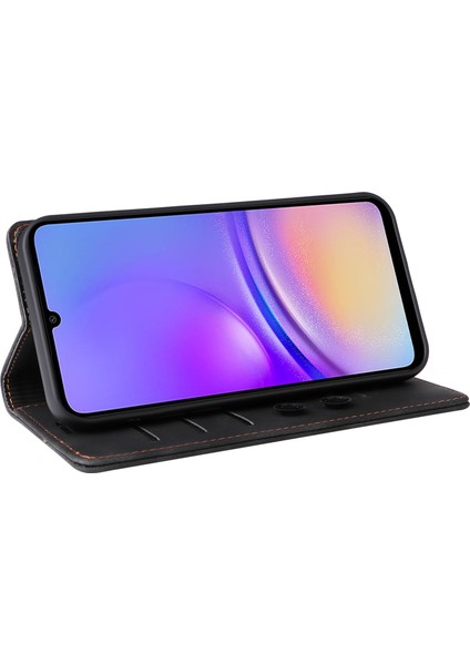 Samsung Galaxy A05 4g Kılıf Görüntüleme Standı Pu Deri Kapağı Emme Bardakları Kapatma (Yurt Dışından) modelleri