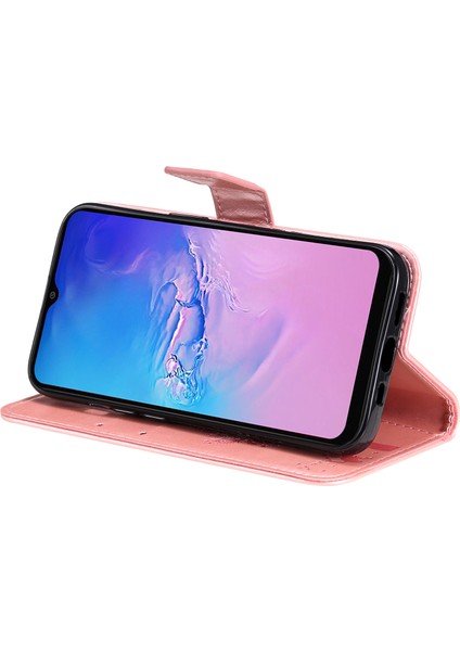 Samsung Galaxy A05 4g Stand Pu Deri Kapak Baskılı Telefon Kılıf Cüzdan (Yurt Dışından)