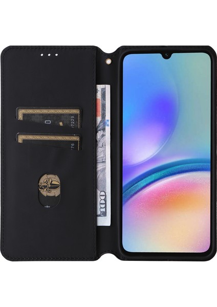 Samsung Galaxy A05S 4g Kılıf Manyetik Kapanış Deri Cüzdan Kapağı (Yurt Dışından)