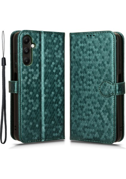 Samsung Galaxy A05S 4g Cüzdan Kılıf Anti-Drop Pu Deri Deri Kapak Kayış (Yurt Dışından)