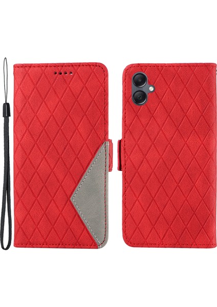 Samsung Galaxy A05 4g Deri Kılıf Eşkenar Dörtgen Cüzdan Kapağı (Yurt Dışından) fiyatları