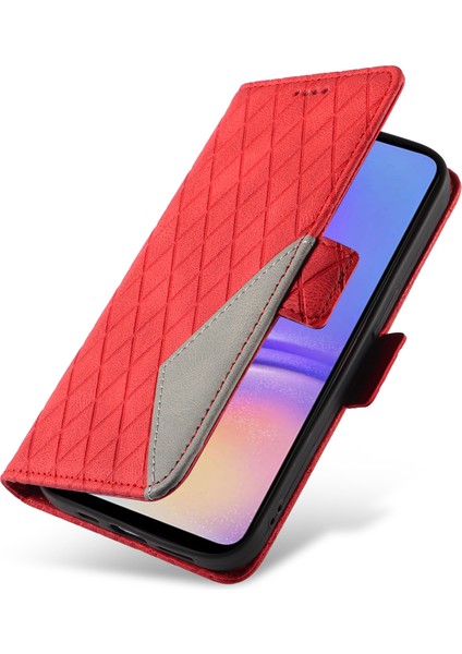 Samsung Galaxy A05 4g Deri Kılıf Eşkenar Dörtgen Cüzdan Kapağı (Yurt Dışından) indirimleri