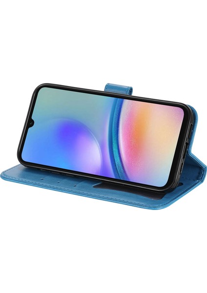 Samsung Galaxy A05S 4g Baskılı Pu Deri Kılıf Cep Telefonu Kabuğu Stand Cüzdan Kapağı (Yurt Dışından) modelleri