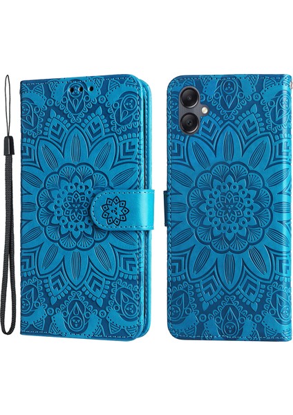 Samsung Galaxy A05 4g Kılıf Slim Fit Shell Stand Cüzdan Pu Deri Telefon Kapağı (Yurt Dışından)