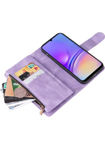 Samsung Galaxy A05 4g Kılıf Fermuar Cep Cüzdan Telefonu Deri Kapağı (Yurt Dışından) indirimleri