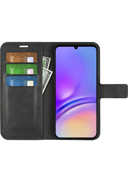 Samsung Galaxy A05 4g Kılıf Buzağı Dokusu Pu Deri Telefon Cüzdan Kapağı (Yurt Dışından) modelleri