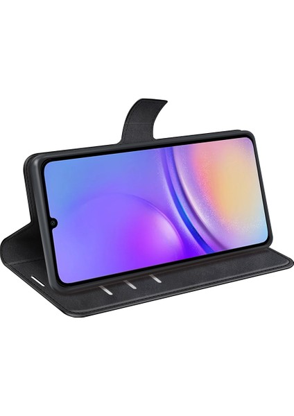 Samsung Galaxy A05 4g Kılıf Buzağı Dokusu Pu Deri Telefon Cüzdan Kapağı (Yurt Dışından) fırsatları