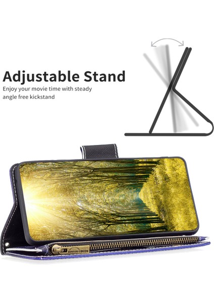 Samsung Galaxy A25 5g Deri Cüzdan Kılıfı, Fermuarlı Cep Standı Telefon Kapağı (Yurt Dışından) modelleri