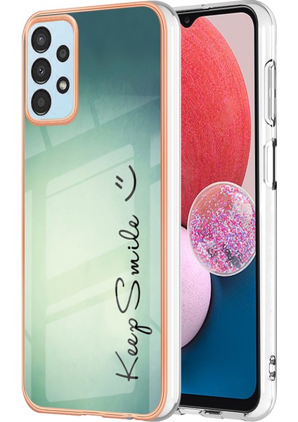 Samsung Galaxy A23 Tpu Desen Kapağı Elektrokaplanmış Imd Telefon Kılıfı (Yurt Dışından)