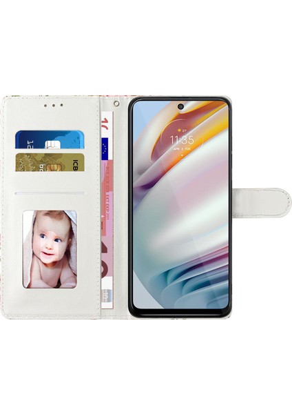 Samsung Galaxy A25 5g Pu Deri Desen Baskı Telefon Kılıfı Stand Flip Cüzdan Kapağı Kayışlı (Yurt Dışından)