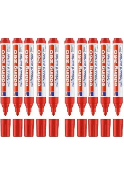 260 Beyaz Tahta Kalemi 10'lu
