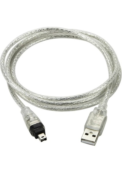 1394 Firewire Kablo 4 Pin 6 Pin Kablo 6 Pin 4 Pin Kablo 1394 6 Pin 4 Pin Kablo 70 cm