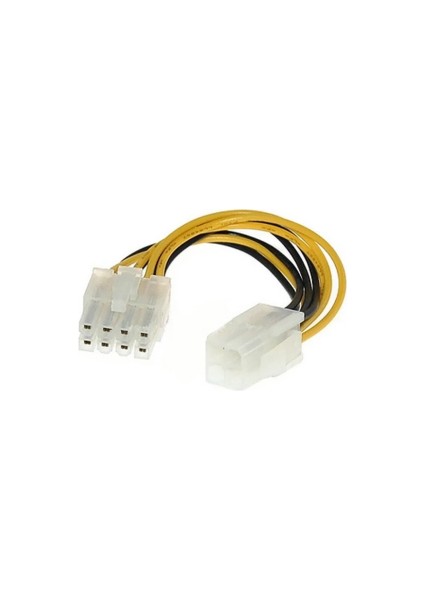 4 Pin 8 Pin Çevirici 4 Pin 8 Pin Anakart Power Çevirici 4 Pin Power 8 Pin Power Çevirici 30 cm