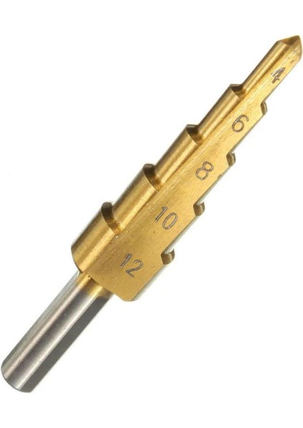 Kupa Tyson Çam Panç Kademeli Matkap Ucu - 4-12 Mm.
