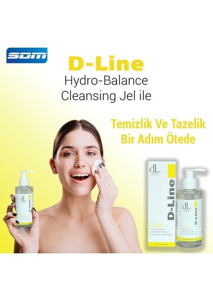 Hydro-Balance Cleansing Gel, Derinlemesine temizlik, Gözenekleri temizleme, Kozmetik, Makyaj temizliği, Yüz Temizleme Jeli