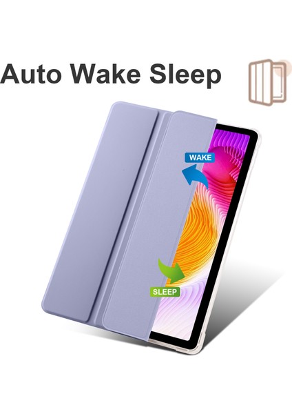 Xiaomi Redmi Pad Se Sadece Geri Başlangıç Kasası Üç Katlı Stand Tablet Kapak Kalem Yuvası (Yurt Dışından)